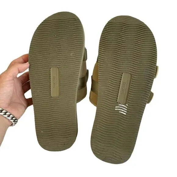 Suicoke Men\'s Tan and Cream Sandal Suicoke Men main image 2